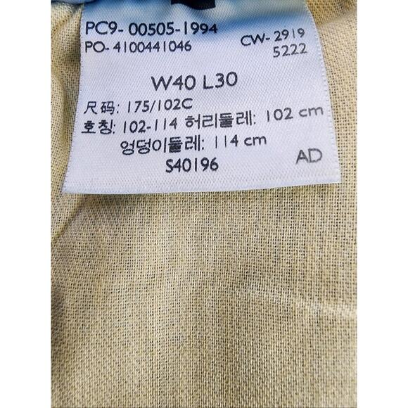 Levis 505 Jeans Mens 40x30 Blue Medium Wash Straight Leg Stretch Denim Classic - Picture 5 of 15